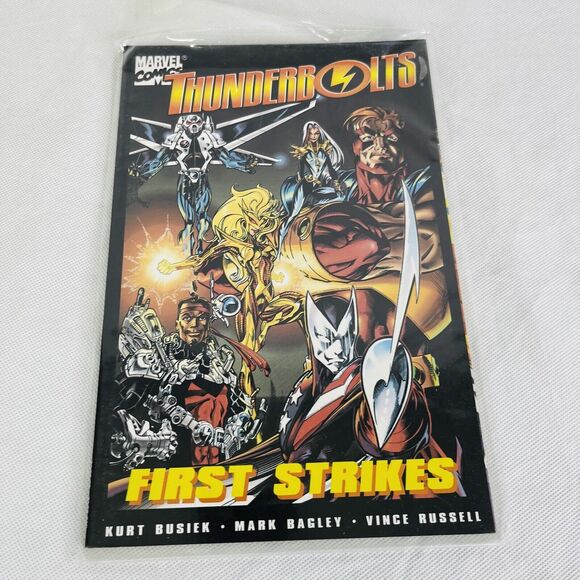 5 for $25| THUNDERBOLTS First Strikes TPB #1 (Marvel Comics 1997) Reprints #1-2 - Picture 1 of 3